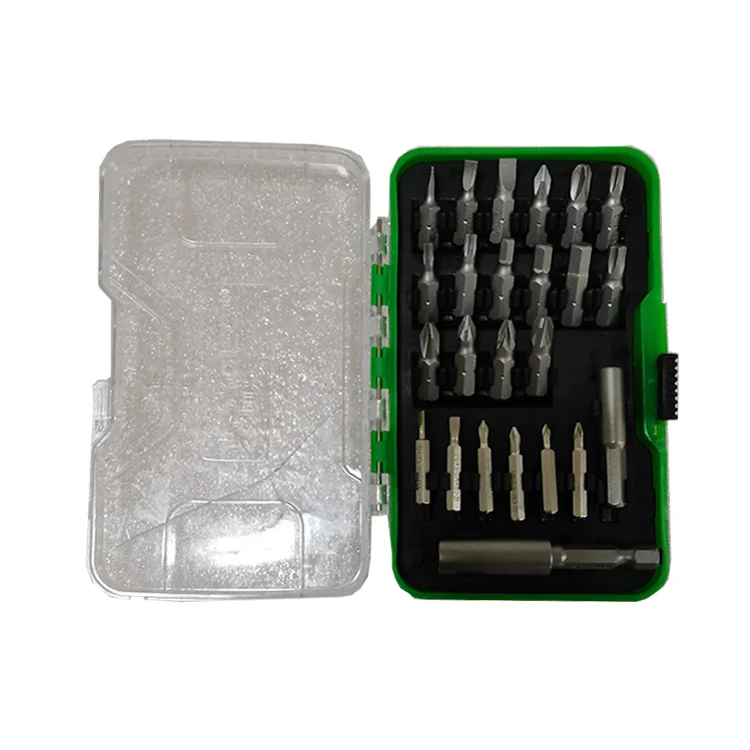 Custom Material  Carbon steel  CRV  24pcs bits tools set screwdriver holder