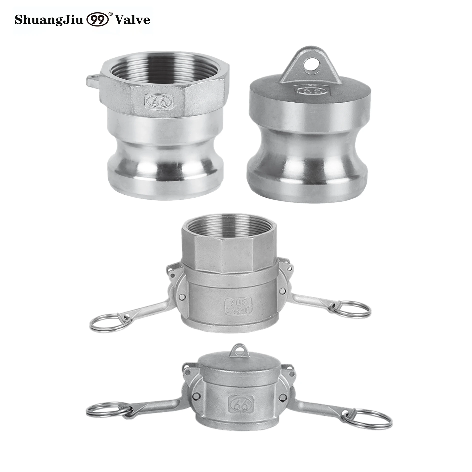 all types   stainless steel  CF8 /CF8M Quick Couplings camlock  female /male