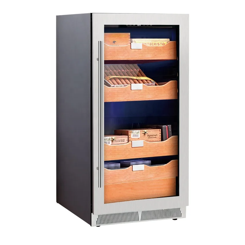 Automatic Humidity Control Cigar Commercial Cooling Humidor