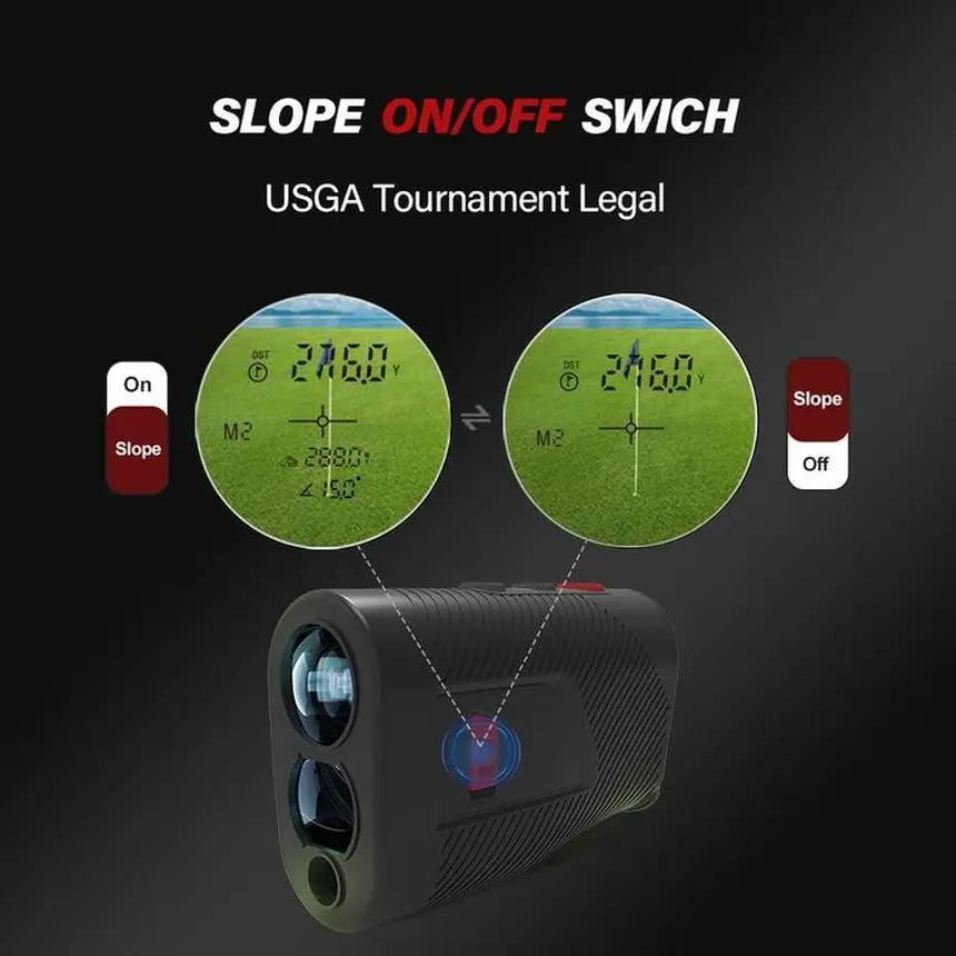 China Wholesale factory price Laser Golf Range Finder High Precision Rangefinder for golfing