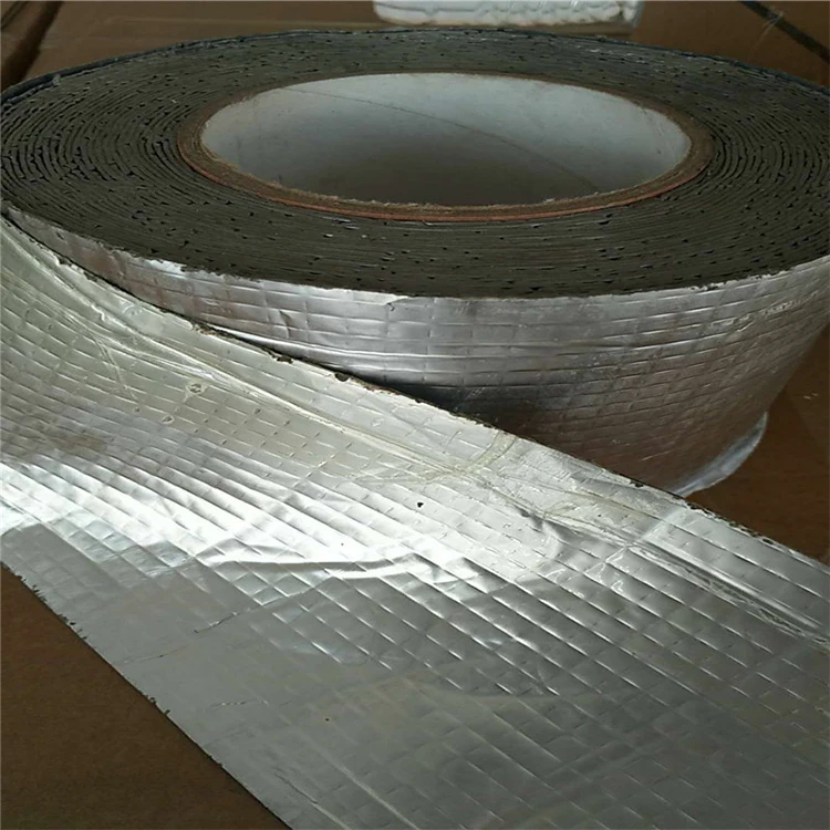 Wholesale Price Butyl Rubber Tape   Aluminum Single-Side Butyl  Tape for Sun Room