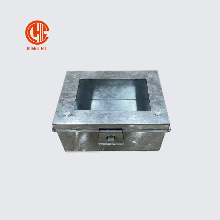 Delicate Transparent Cover Metal Iron Box for Jewelry Storage Tools & Equipment