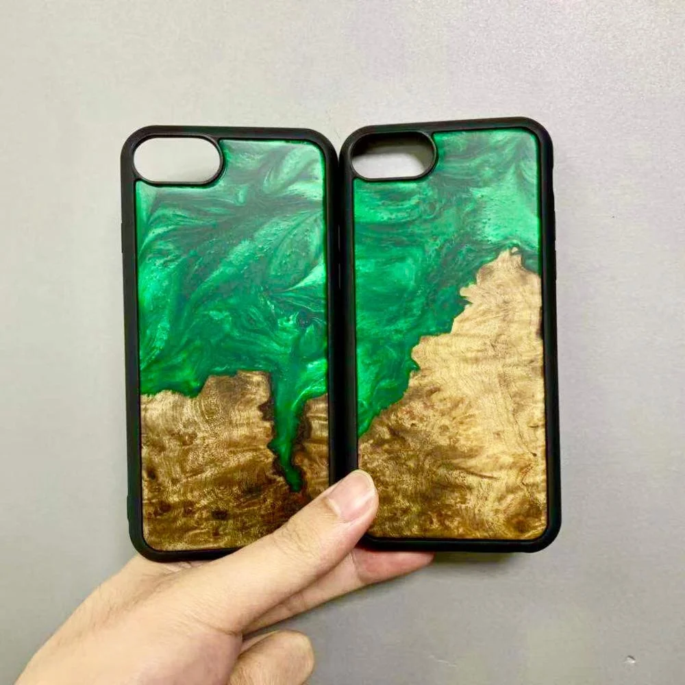 Wood Resin Phone Case For iPhone 11 Pro Max