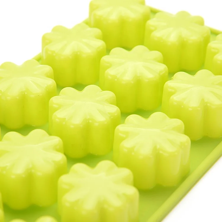 DIY Baking Tools Flower Shape Non Stick Silicone Food Grade Candy Butter Cake Chocolate Molds