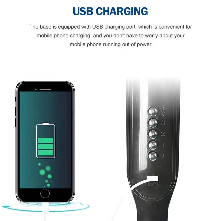 China High Quality Silent Indoor Outdoor Usb Charging Safe Durable 25w Wireless Solar Charging Ventilate Fan
