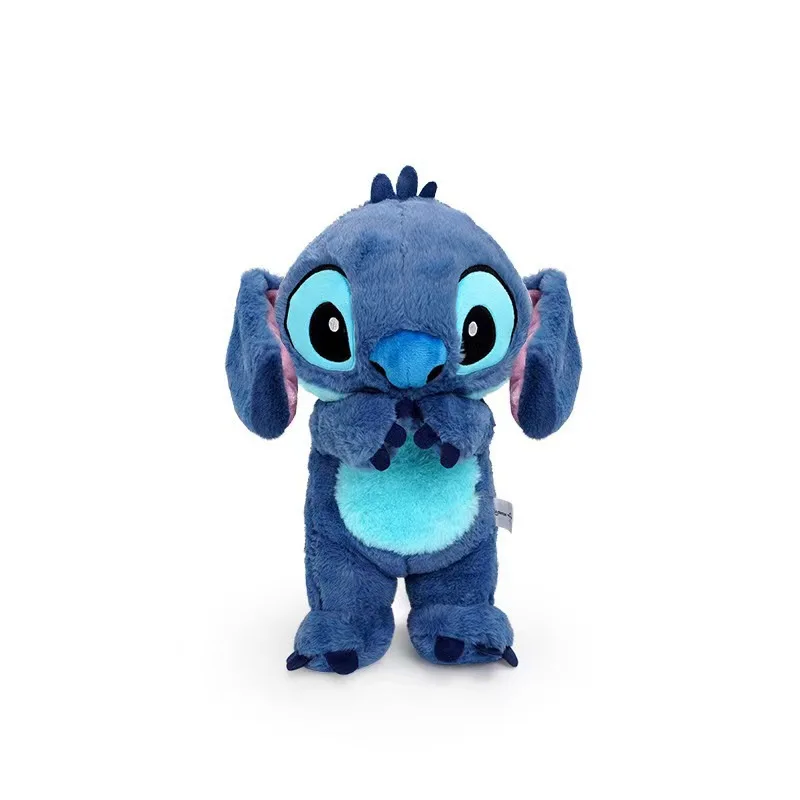 2024 New Stitch Plush Toy Cartoon Stuffed Soft Stitch Stress Relief Doll Car Pillow Comforting Toy Kids Xmas Gift