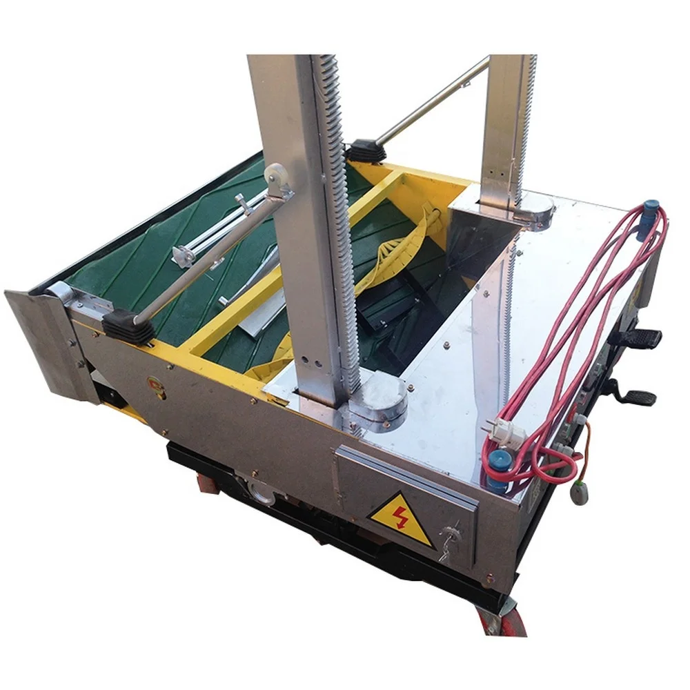 Automatic Rod Household Paint Plastering Machine Wall Mortar Cement Rendering Machine Wall Plastering With Factory Price