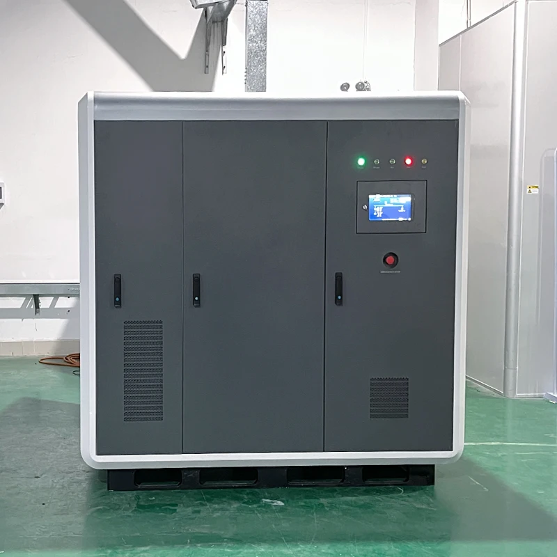 Outdoor 50kW/100kW Hybrid Solar Microgrid With 100kWh/200kWh Battery Backup Power for Industrial & Commercial Energy Storage ESS