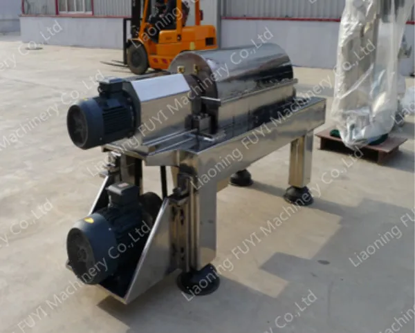 best quality decanter centrifuge for olive oil production with disc centrifuge