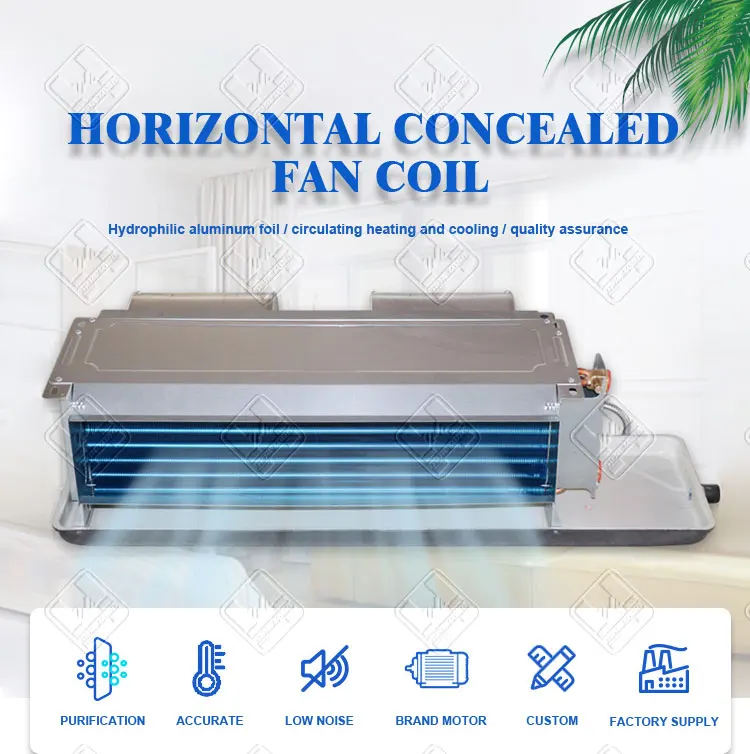 Carrier Wall Mounted Air Conditioner Fancoil Fan Coil Unit Slim Slim Fan Coil Unit