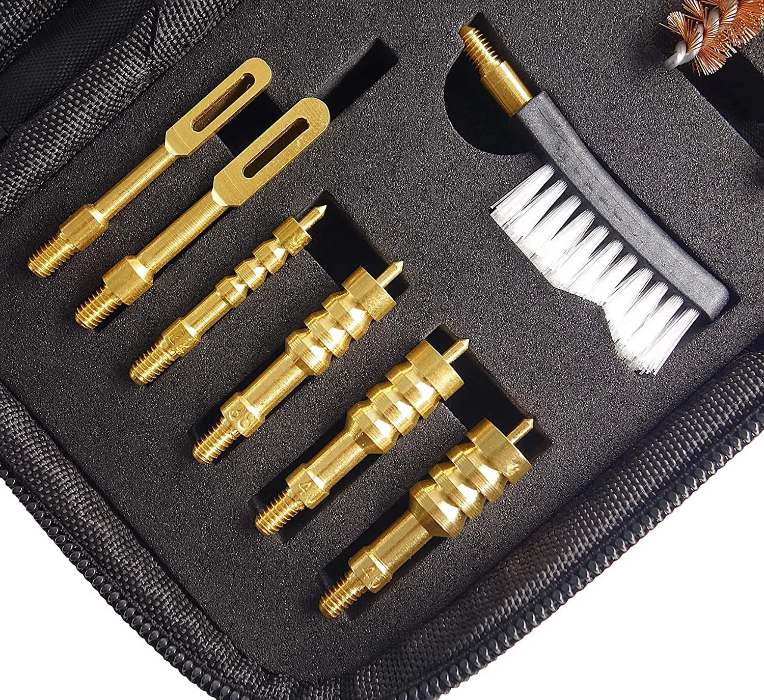 Hot Sale Brass Material Maintenance Kit 18 Pieces Cleaning and Maintenance Brush Set