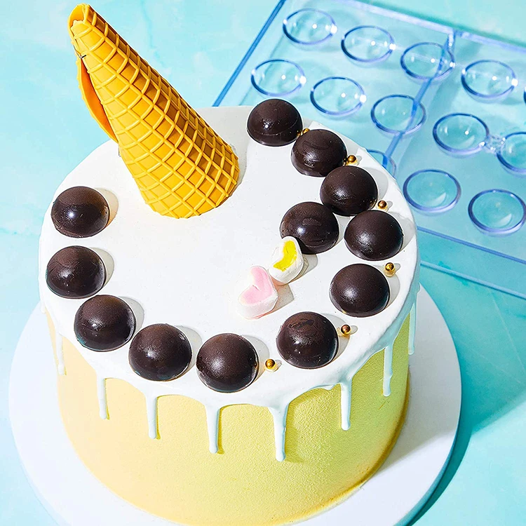 Unique Customized Polycarbonate Chocolate Mold Popular Plastic Mold For Chocolate Candy Molds