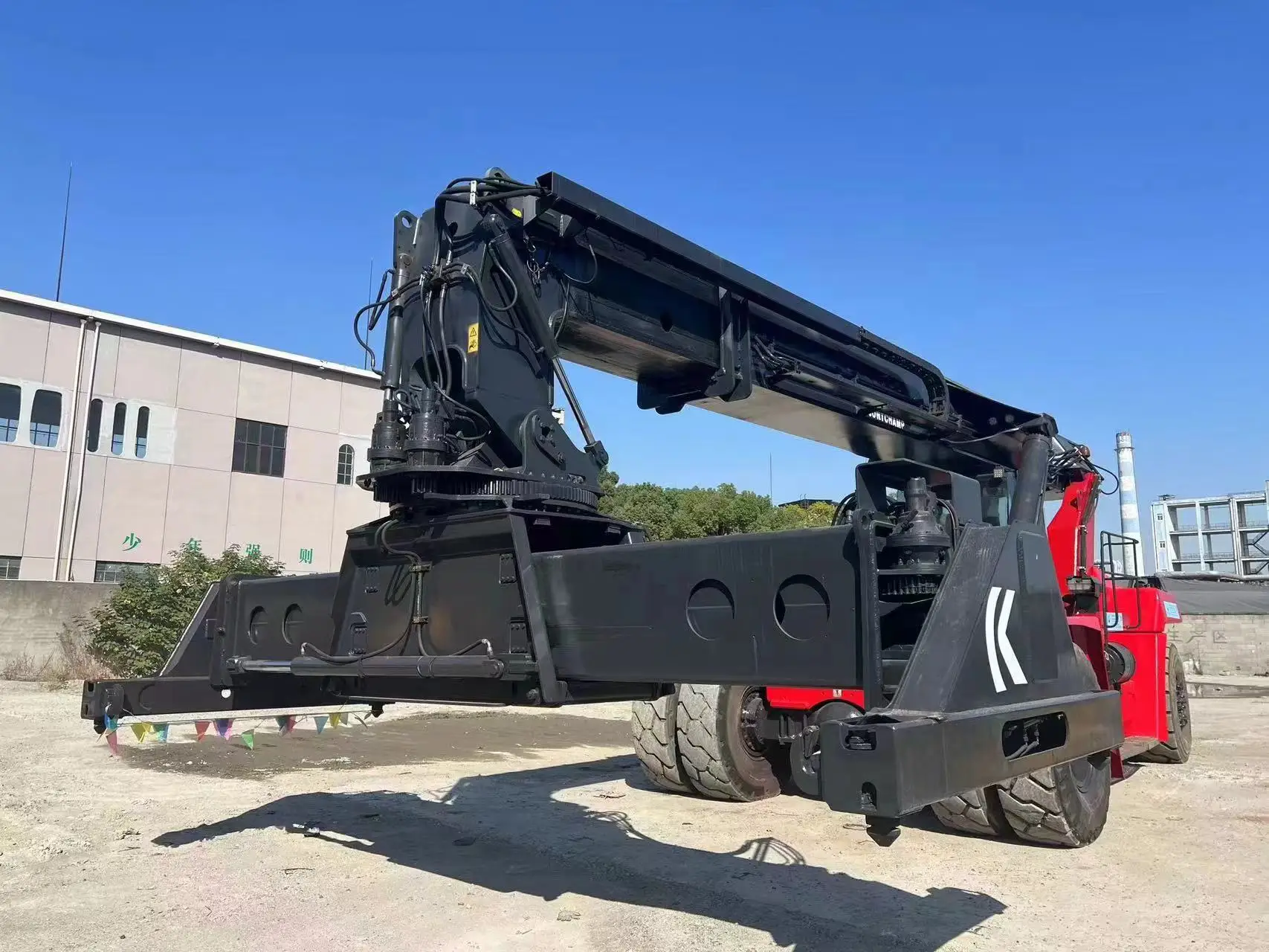 DRF450 Used Kalmar reach stacker price/45 ton reach forklift for containers good condition container reach stacker
