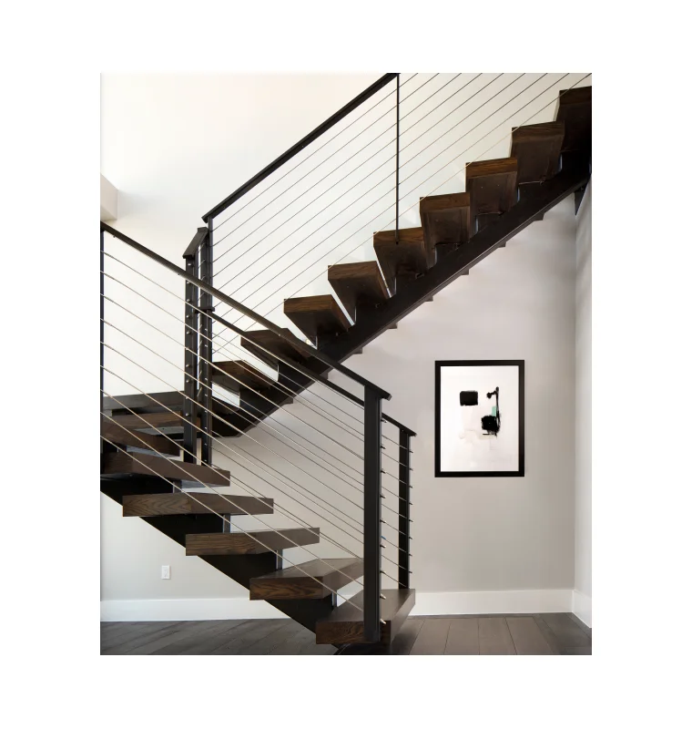 Ace Cable Railing Metal For Deck Kit Invisible High Quality Turnbuckle Cable Railing Post Side Mount Deck Hand Cable Railing