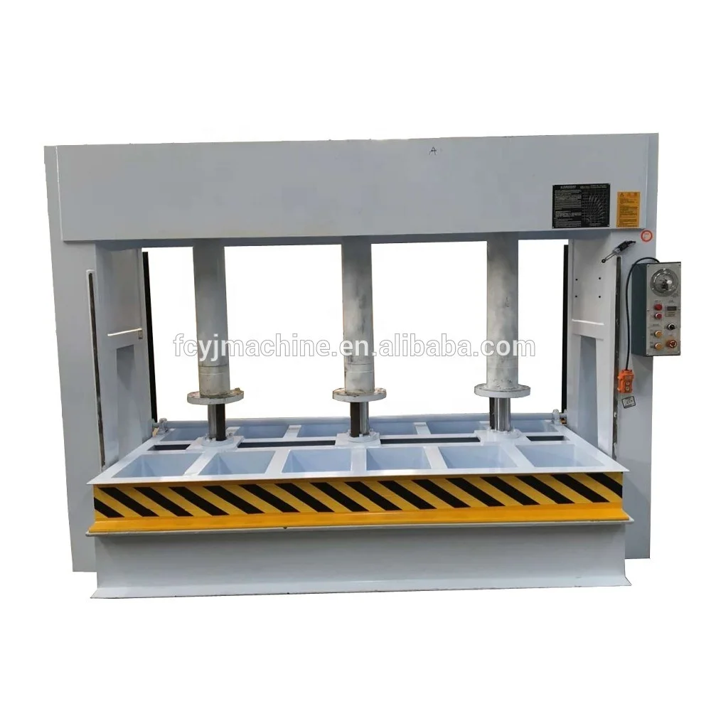 100 Tons  heavy duty wood door laminated board  Hydraulic cold press machine