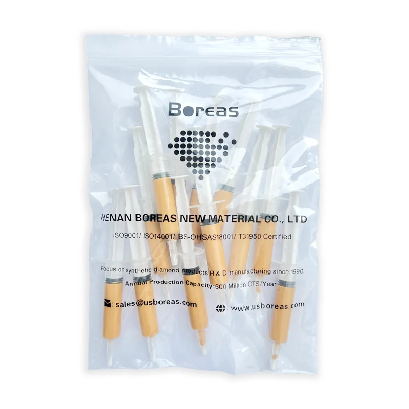 High-Quality Diamond Polishing Paste & Ultra-Fine Lapping Compound for Precision Surface Finishing