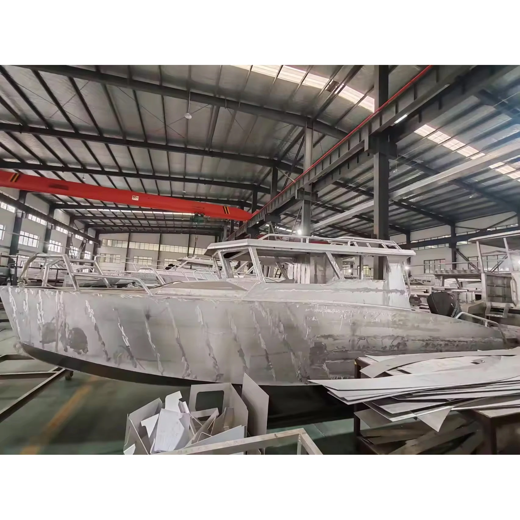 commercial gospel 8.4m aluminum tour work fishing patrol vessels boat sale