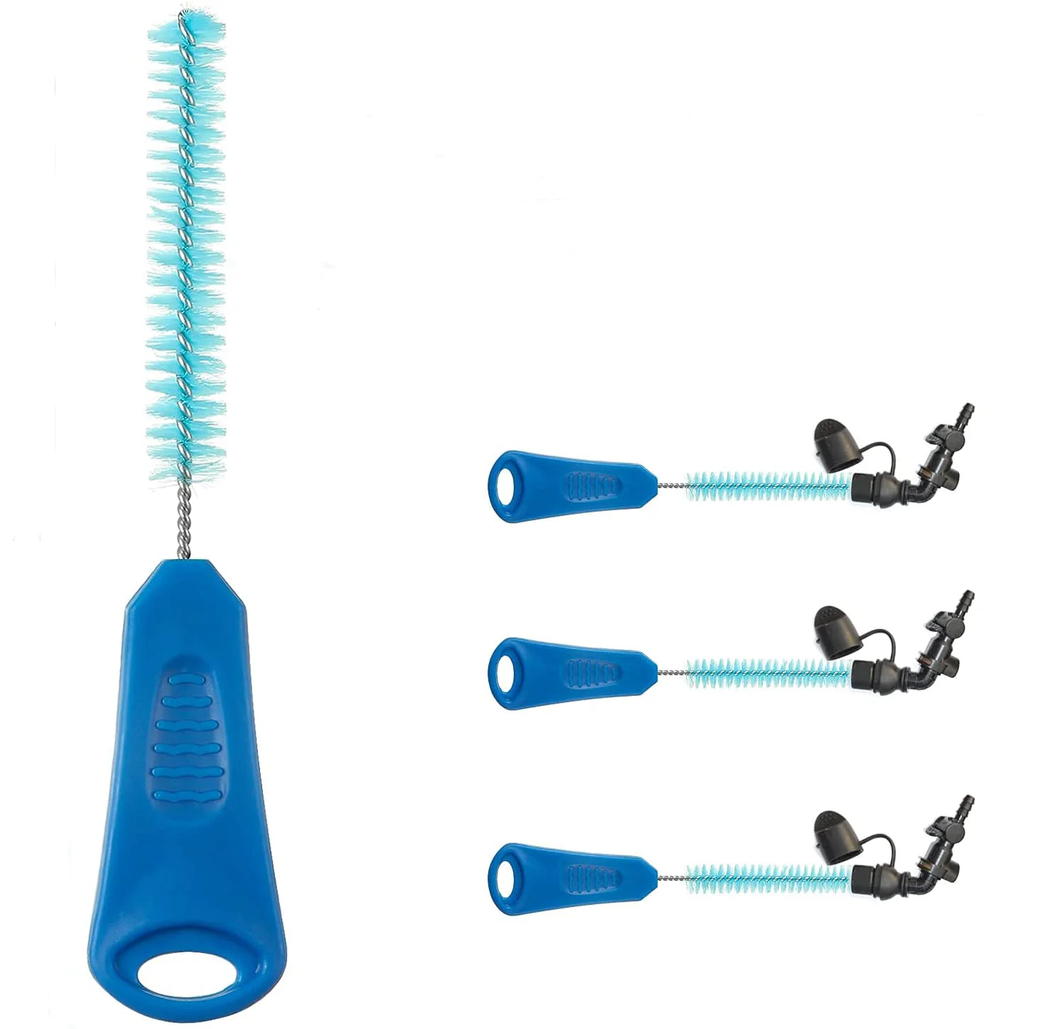 Portable Water Bladder Brush 4 in 1 Cleaning Kit Mountaineering  Water Bag Cleaning Brush