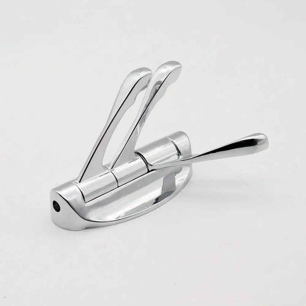 Современный стиль из металла вращающийся вешалка плоские крючки сильный настенное крепление Пальто душевая 3 Крючки