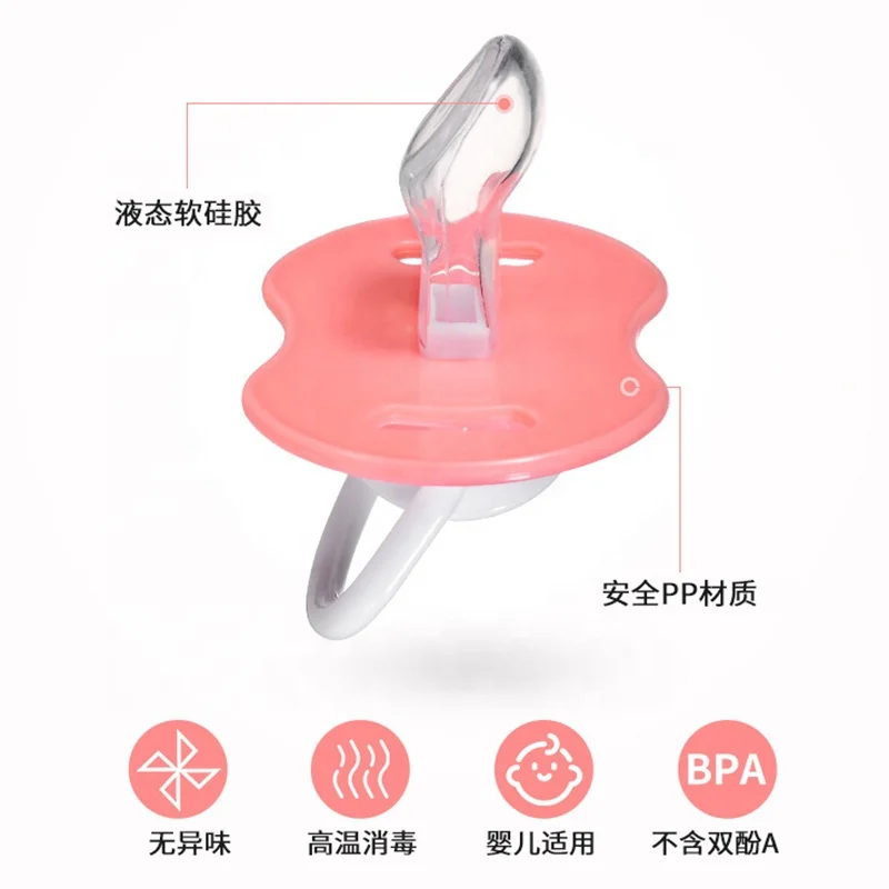 Wholesale 3-in-1 Cute Animal Design Toddler Baby Pacifier Nipple Set With Anti-Lost Clip For Babies