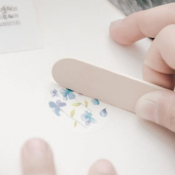 RUB ON Plant Numbers Sticker Scrapbooking Journal Crafts Transfer Stickers DIY Photo Albums Decorative