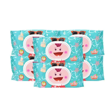 Новое поступление, чистые влажные детские салфетки из органического бамбукового волокна, влажные салфетки для очистки ребенка