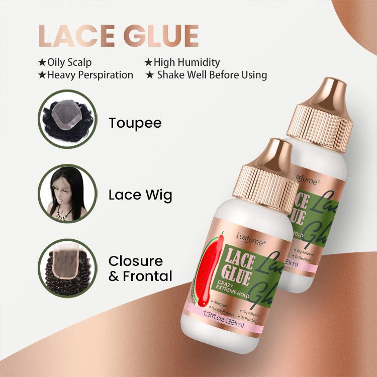Wholesale Watermelon Frontal Glue Waterproof Refresh Watermelon Lace Glue