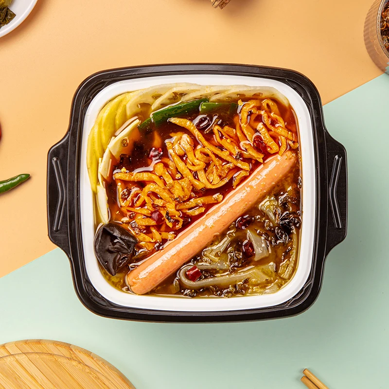 Instant-hotpot Wholesale Spicy Self-heating Vegetable Oil Lazy Hotpot Instant