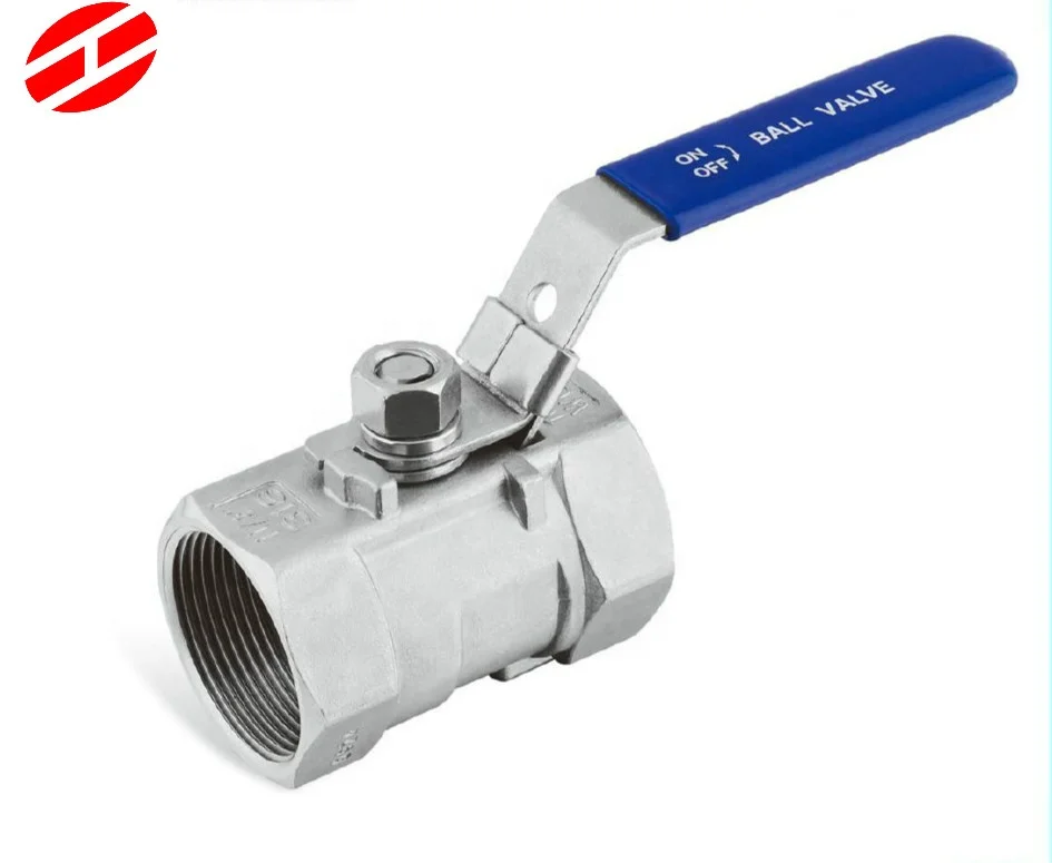 1pc Full Port Ball Valve SS 304 BSP 1/4 3/8 1/2 3/4 1-1/4 1-1/2 Female Threaded Stainless Steel SS Ball Valve