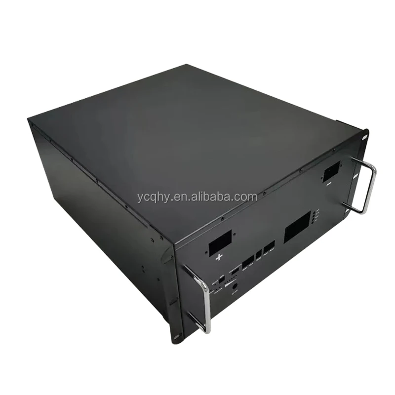 sheet metal battery box rack battery case for 51.2V 100ah 48v 100ah 200ah 400ah 500ah Lifepo4 Battery Pack
