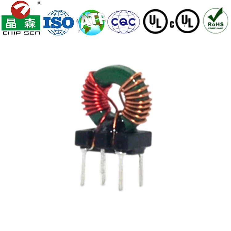 220Vac 1000Amp 1KHz-5MHz 10.8Kilowatt Common Mode Choke Winding Air Core Ferrite Core for Toroidal Inductors