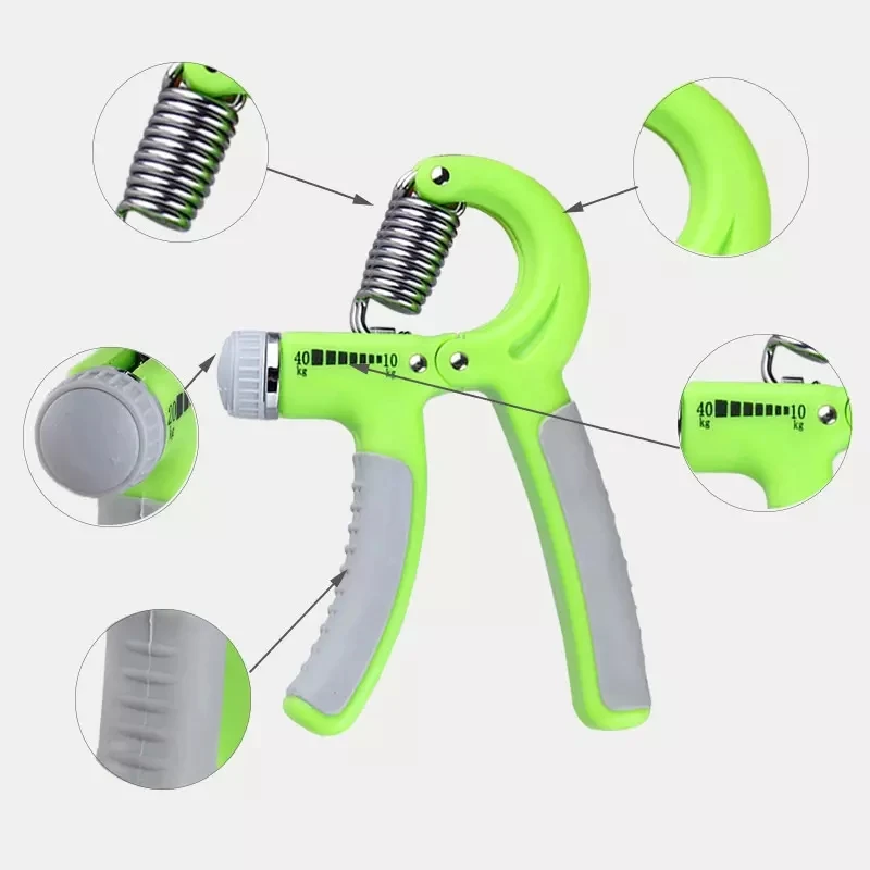 Top selling indoor  exercise fitness PP hand grip hand muscle developer wrist develoer set