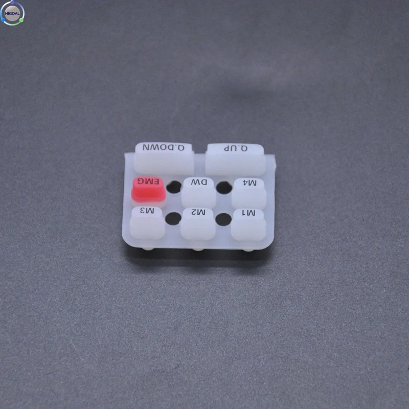 OEM silicone products  transparent silicone keypad rubber push buttons