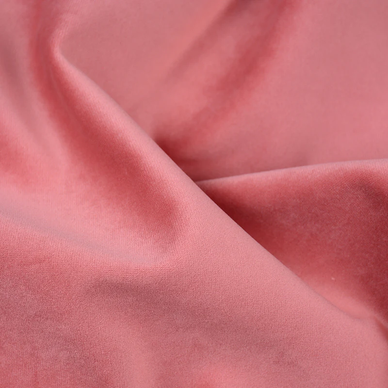 Высококачественный домашний текстиль, обивка, красная бархатная ткань для дивана, мебели