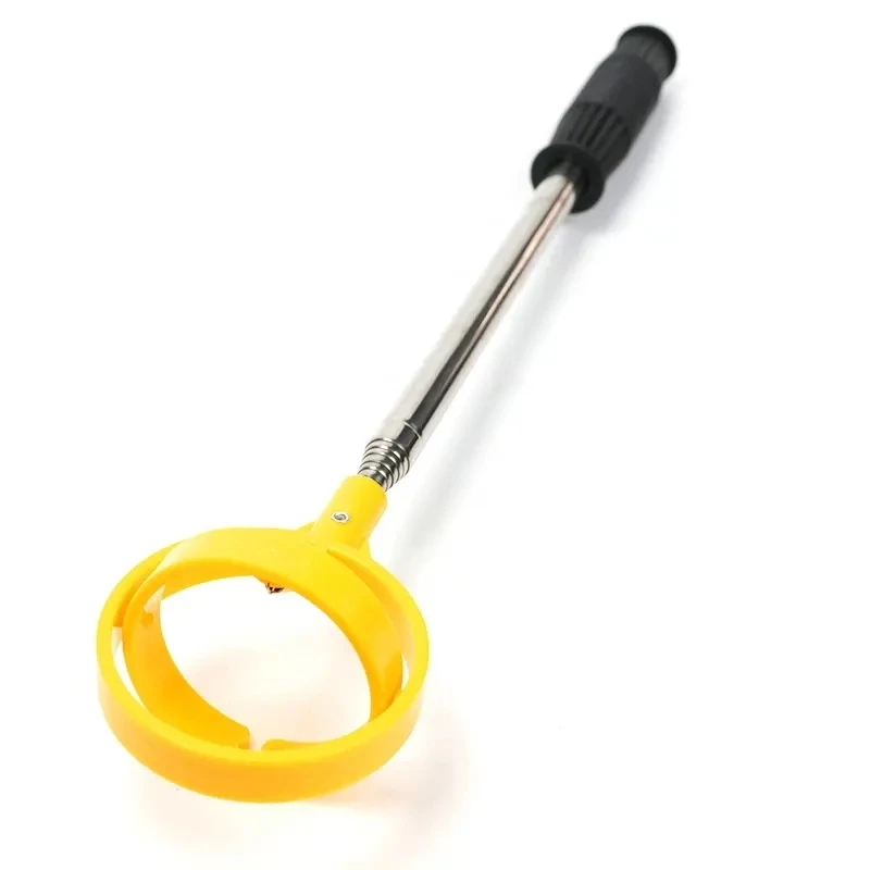 telescopic aluminum golf ball picker retriever transparent pick up tool suction cup shag tube