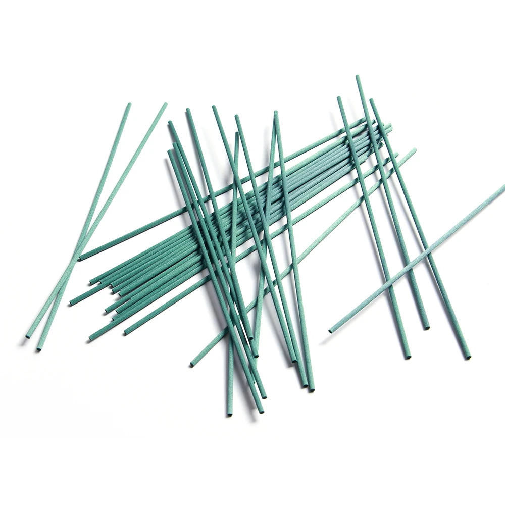 Free Sample Essential Oil Aroma Diffuser Natural Green Rattan Fiber Reed Diffuser Stick