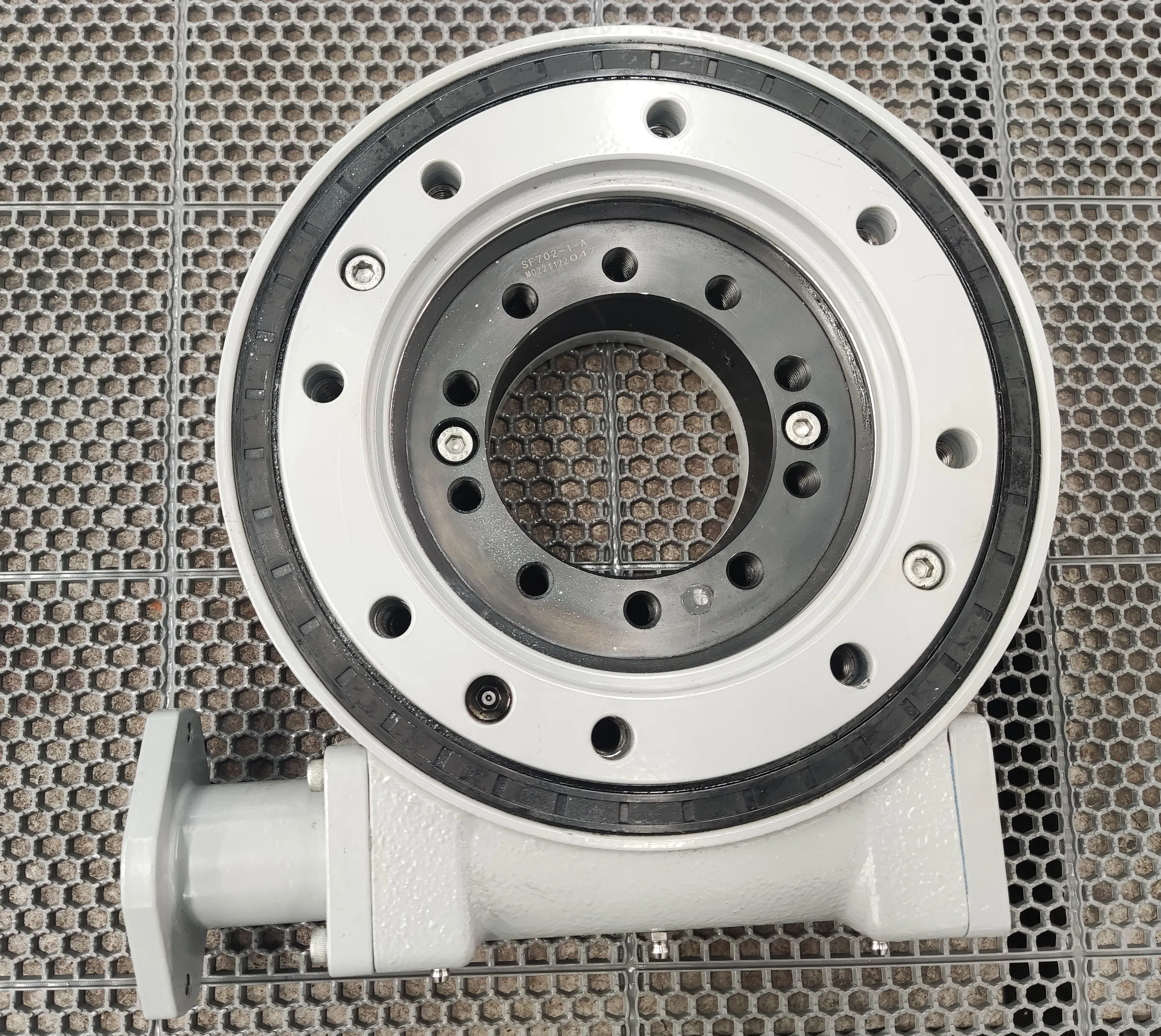 Worm Gear Slewing Drive Se7 Single Axis Used for Solar Tracking System with Electric Motor