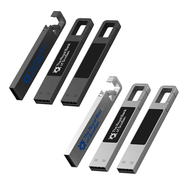 2023 Custom LED logo USB Flash Drive USB 2.0 Flash 64GB High Speed Pen Drive 8GB 16GB 32GB 128GB Metal USB Stick 3.0 Pendrive