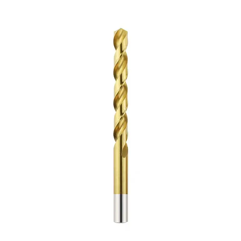 M42 high cobalt twist drill bit, high hardness, 8% cobalt, titanium-plated 304 stainless steel special drill bit
