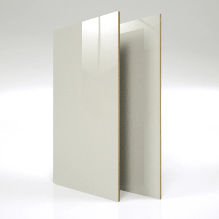 High gloss customized color  mdf board PET film laminated