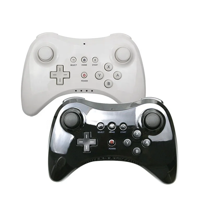 Wireless Classic Pro Controller Joystick Gamepad for Nintend Wiis U Pro With USB Cable Wireless Controller
