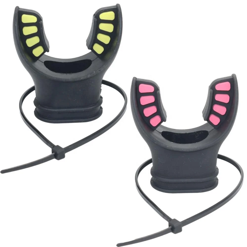 underwater diving equipment silicone scuba snorkel regulator diving mouthpiece