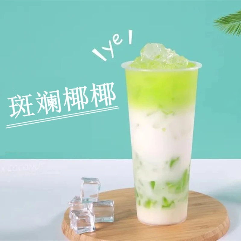 1l halal Fruit Tea Partner taiwan bubble milk tea ingredients Plain thick coconut milk