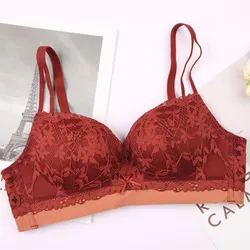 DZ  50Hot Selling Super Push Up Underwear No Steel Ring Sexy Seamless Bras Cup women bra