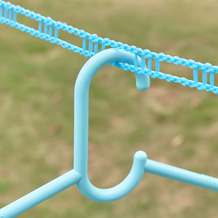 Wholesale creative outdoor rooftop convenient clothesline  windproof fence type clothesline