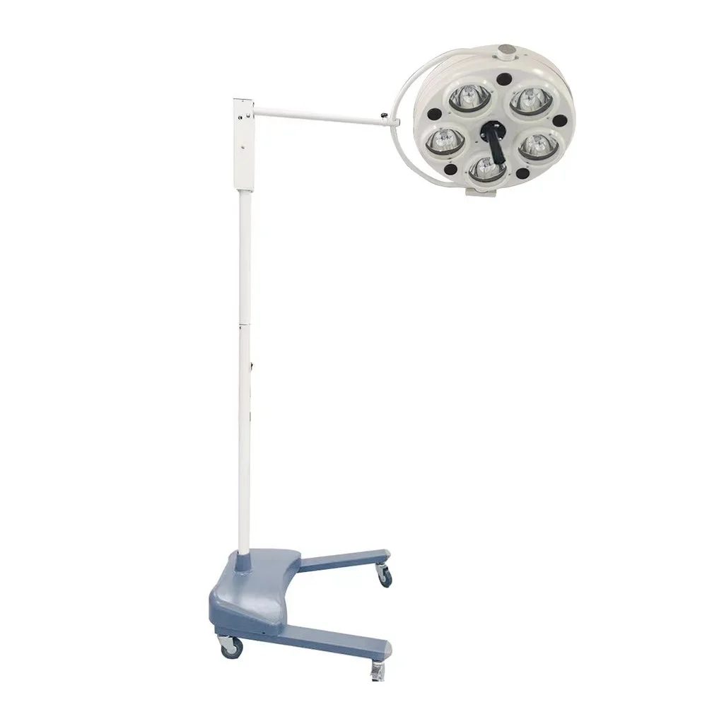 Movable 5 holes LED operating shadowless surgical light lamp