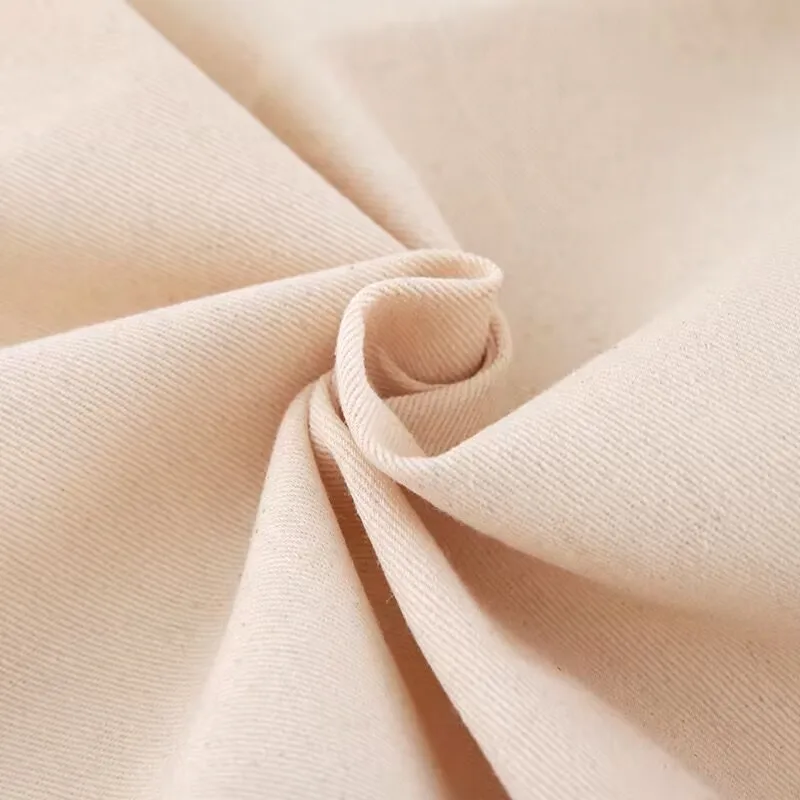 Manufacturers thickened white grey fabric twill cloth pocket cloth quilt embryo cloth cotton  pure white fabric