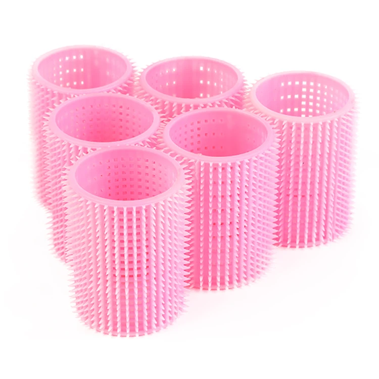 Factory Direct Sale 44mm Best Hairstyling Roller Bouncy Plastic Hair Curls Rollers Hair Curler
