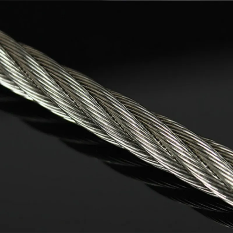 304 high tension stainless steel wire rope