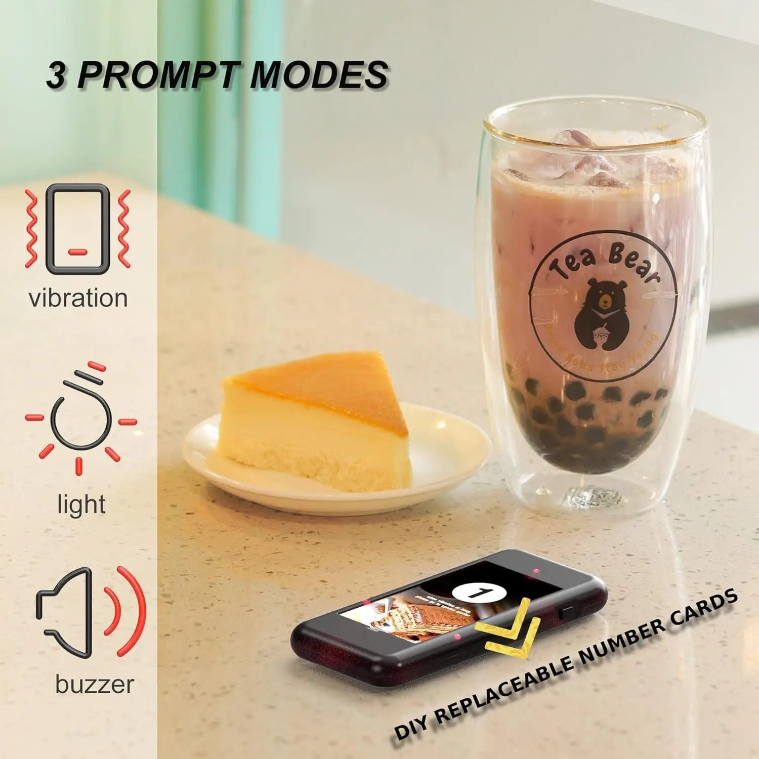 8/12/16 Buzzer Restaurant Pager System pager calling system Wireless Calling System with LCD Screen Waterproof Queue Waiting